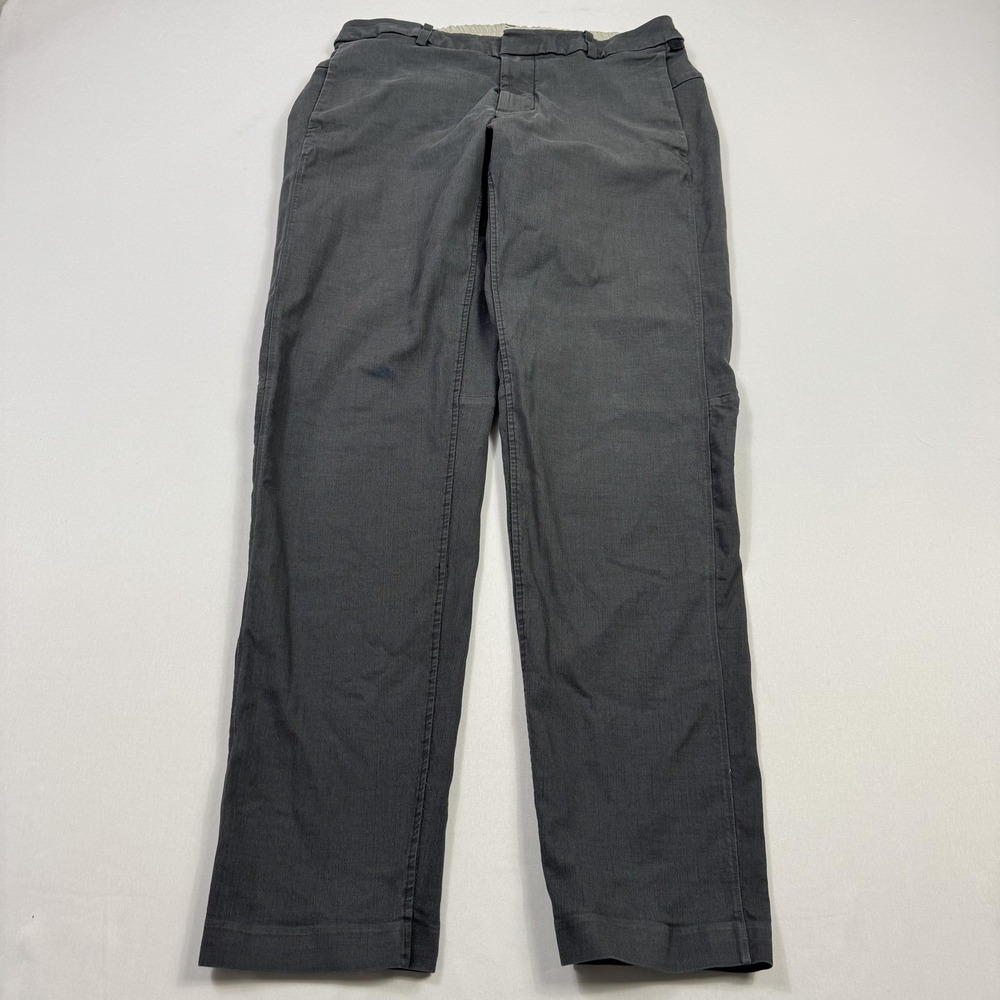 Lululemon Pants Mens 33 Gray Elastic Waist Straight Leg Casual Athletic